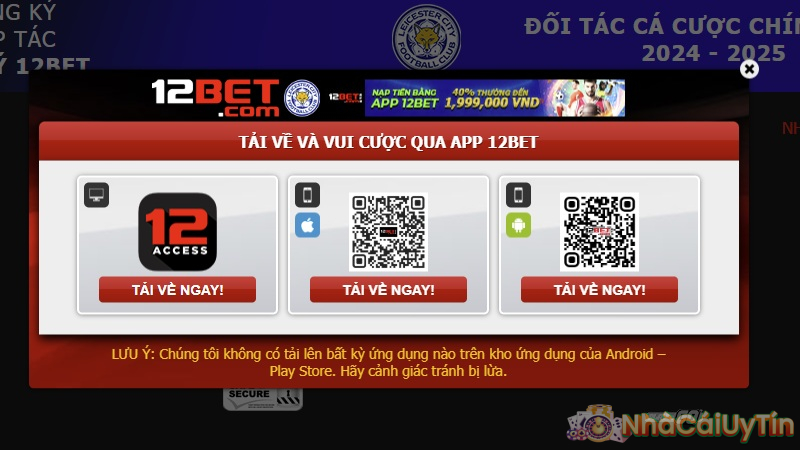 Có app trên thiết bị