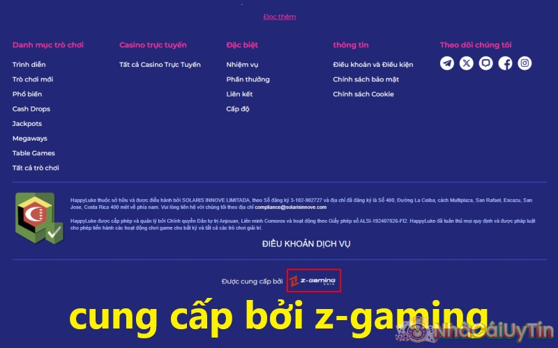 cung cấp bởi z-gaming