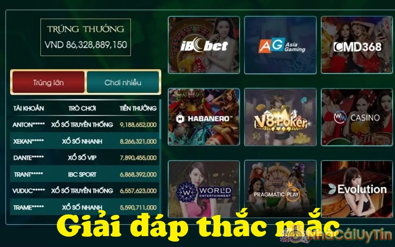 Giải đáp thắc mắc