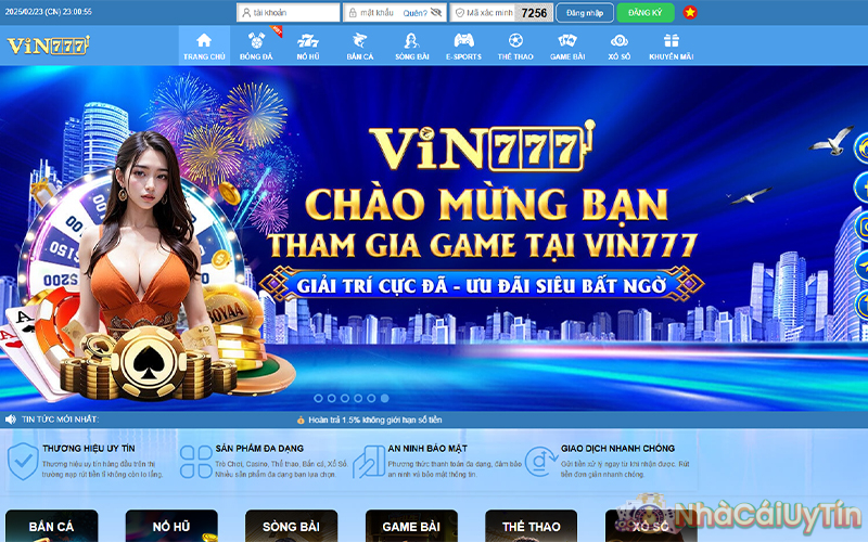 Giới thiệu chung về nhà cái Vin777